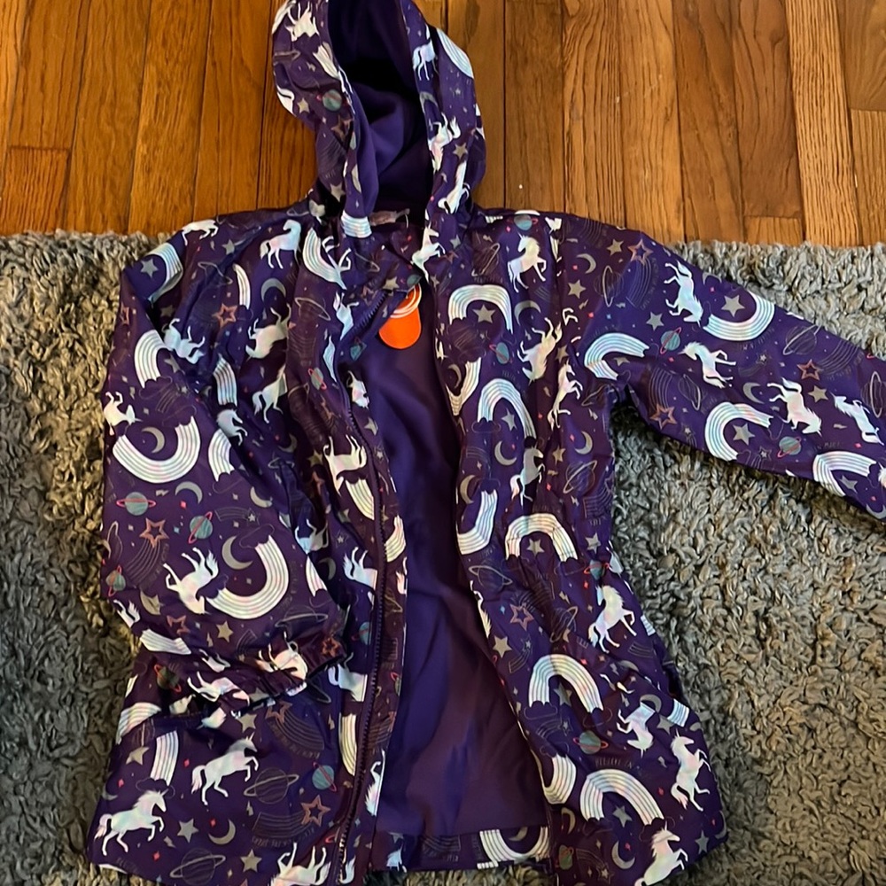 Unicorn rain jacket